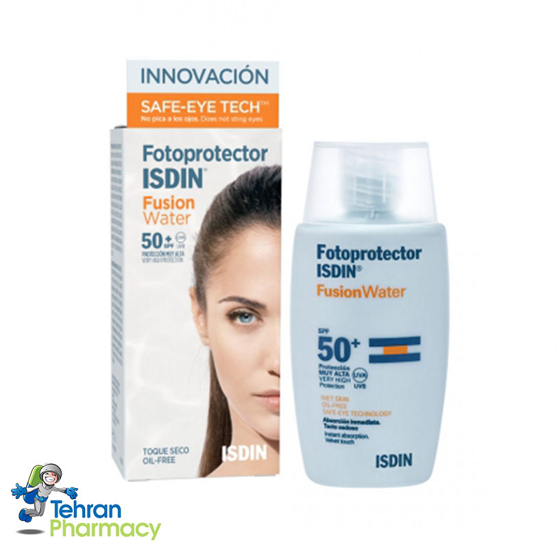 ضد آفتاب واتر فیوژن ایزدین Isdin Fusion Water Sunscreen - SPF 50
